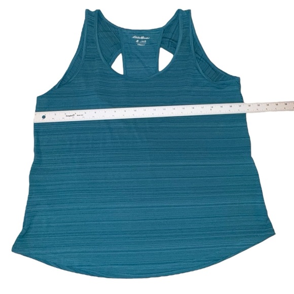 EDDIE BAUER Women's Trail Light Draped-Back Tank Top - Dark Teal XL - Picture 7 of 15
